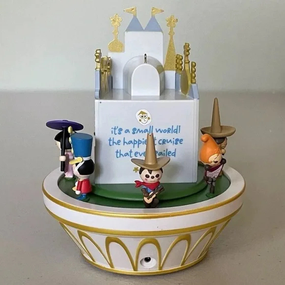 DISNEYS ITS A SMALL WORLD THE HAPPIEST CRUISE SHIP ORNAMENT - Picture 4 of 7